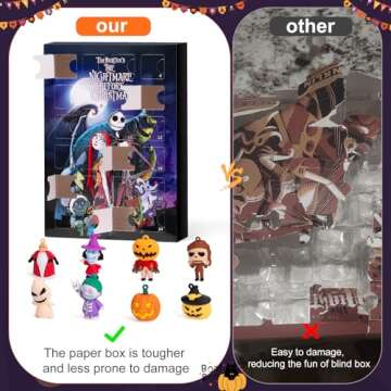 2024 Halloween & Christmas Advent Calendar with Dolls