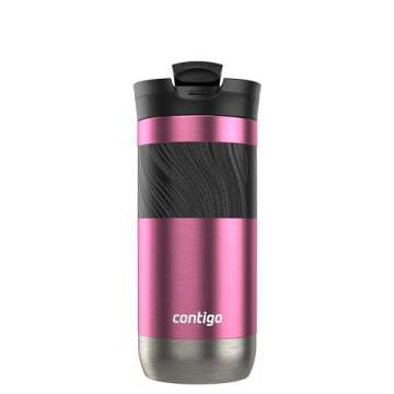 Contigo Byron 2.0 Travel Mug 16 oz in Azalea - Durable and Stylish