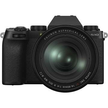 Fujifilm X-S10 Mirrorless Camera with Lens Kit