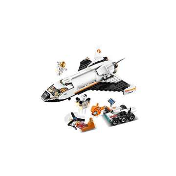 LEGO City Space Mars Research Shuttle 60226 Space Shuttle Toy Building Kit with Mars Rover and Astronaut Minifigures, Top STEM Toy for Boys and Girls, New 2019 (273 Pieces)