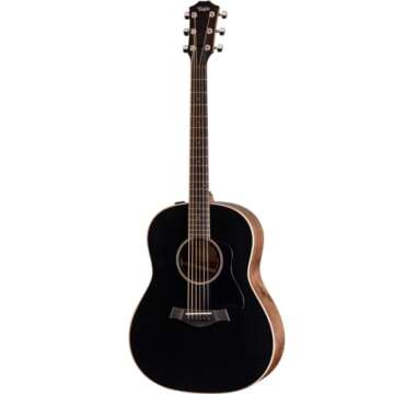 Taylor American Dream AD17e Walnut Acoustic-electric Guitar - Blacktop