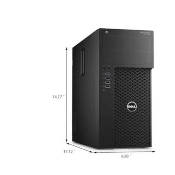 Dell Precision 3620 Tower Desktop PC - Renewed, 32GB RAM