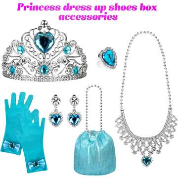 Princess Shoes & Jewelry Set