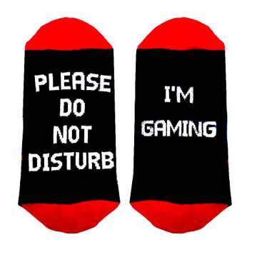 Valentines Day Gifts For Him Her Gamer,Anniversary Day Gifts For Men Couple,Do Not Disturb I'M Gaming Novelty Gamer Socks