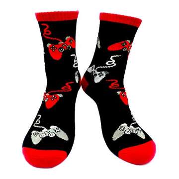 Valentines Day Gifts For Him Her Gamer,Anniversary Day Gifts For Men Couple,Do Not Disturb I'M Gaming Novelty Gamer Socks