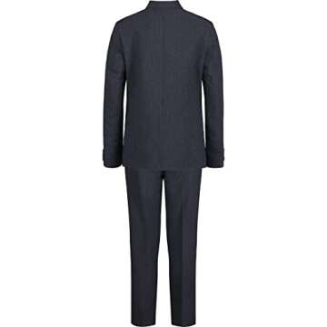 Van Heusen Boys' Big 2-Piece Formal Suit Set, Bank Blue, 12