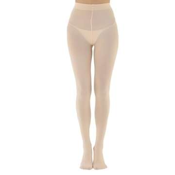 EVERSWE Women's 80 Den Tights - Ballet Pink, Small-Medium