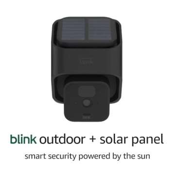 Blink Outdoor (3rd Gen) + Solar Panel Charging Mount – wireless, HD smart security camera, solar-powered, motion detection – Add-on camera (Sync Module required)