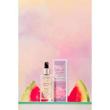 Dallas & James Skincare Co. Watermelon Dream Clarity Serum - with Cloudberry - Hydrate & Clear Clogged Pores with Salicylic Acid, Mandelic Acid + Niacinamide