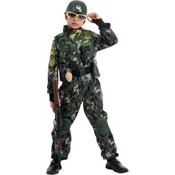 Child Army Costume