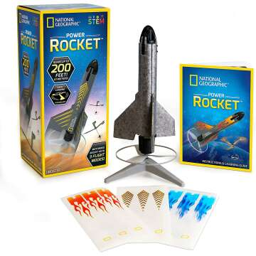 Motorized Air Rocket Toy