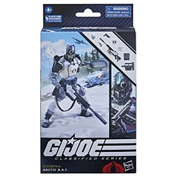 G.I. Joe Classified Series Arctic B.A.T., Collectible G.I. Joe Action Figures, 69, 6-Inch Action Figures for Boys & Girls, with 8 Accessories