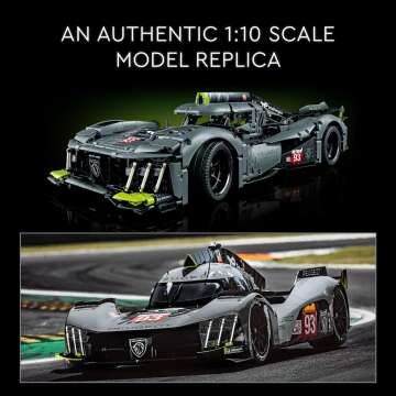 LEGO Technic Peugeot 9X8 Hybrid Hypercar Model Kit