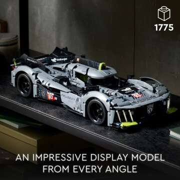 LEGO Technic Peugeot 9X8 Hybrid Hypercar Model Kit