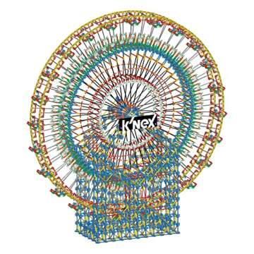 K'NEX - Thrill Rides‚ 6-Foot Ferris Wheel‚ STEM Building, Creative Construction Set‚ Ages 16+