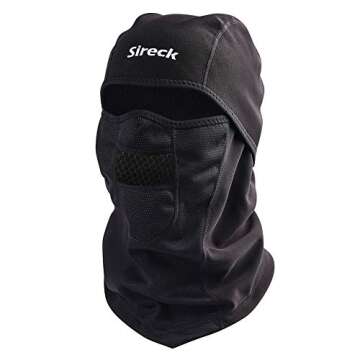 Sireck Cold Weather Balaclava Ski Mask - Thermal & Windproof