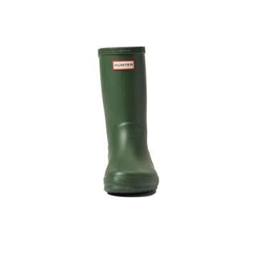 Hunter First Classic Rain Boots (Toddler/Little Kid) Hunter Green 7 Toddler M