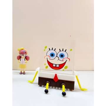 Cute Baychon Bob Kitchen Sponge Holder with 2 Sponges