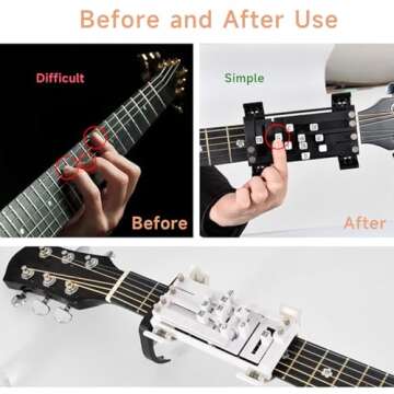 Guitar Chord Presser for Beginners & Arthritis Relief