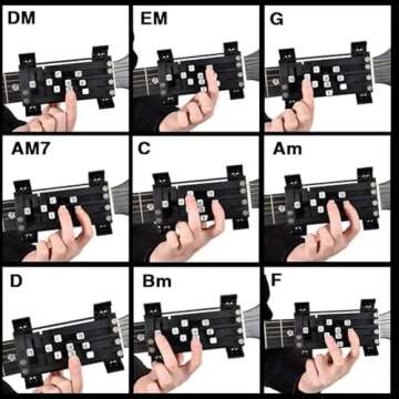 Guitar Chord Presser for Beginners & Arthritis Relief