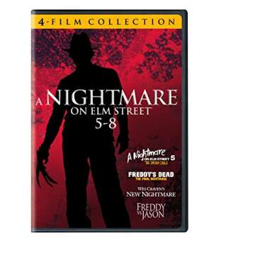 4 Film Favorites: Nightmare on Elm Street 5-8 (Freddy vs Jason, Freddy's Dead: The Final Nightmare, Nightmare on Elm Street 5: The Dream Child, Wes Craven's New Nightmare)