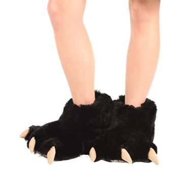 Lazy One Animal Paw Slippers for Kids & Adults - Cozy, Fun Costumes