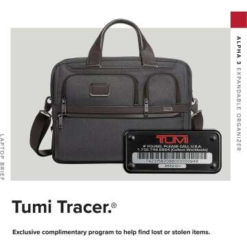 TUMI Alpha 3 Briefcase