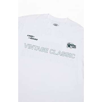 Land Rover Men's Born for Adventure T-Shirt - White size XL