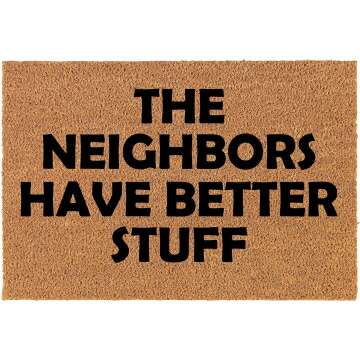 Funny Coir Doormat for New Home & Housewarming Gifts