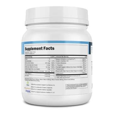 Transparent Labs Lean Pre-Workout - Body Recomposition Pre Workout for Men and Women with Acetyl L-Carnitine, Beta Alanine Powder, & PurCaf Organic Caffeine Powder - 30 Servings, Blue Raspberry