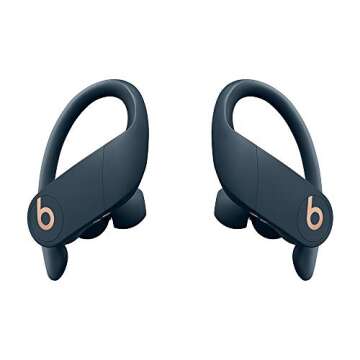 Beats Powerbeats Pro Totally Wireless & High-Performance Bluetooth Earphones - Navy (Renewed Premium)