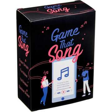 Game That Song - Music Card Game for Family, Adults, and Teens. Hilarious, Addictive, and Competitive Fun for Game Nights! Great for Groups!