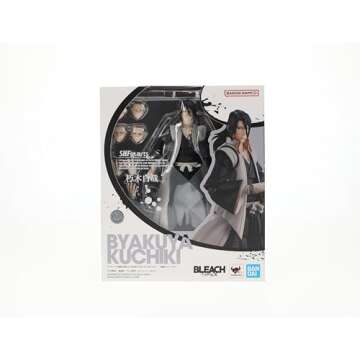 TAMASHII NATIONS - Bleach: Thousand-Year Blood War - Byakuya Kuchiki, Bandai Spirits S.H.Figuarts Action Figure