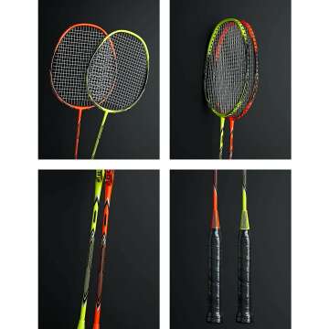Carbon Fiber Badminton Rackets