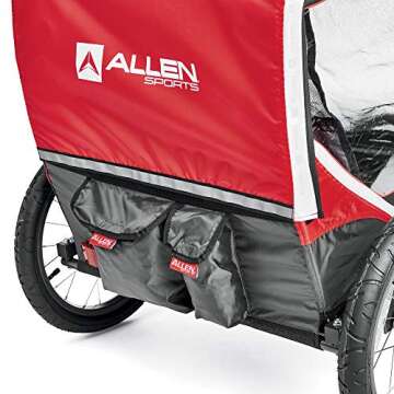 Allen Sports Deluxe Steel Child Trailer