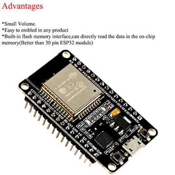 5PCS ESP-WROOM-32 Dual-Mode WiFi & Bluetooth Board