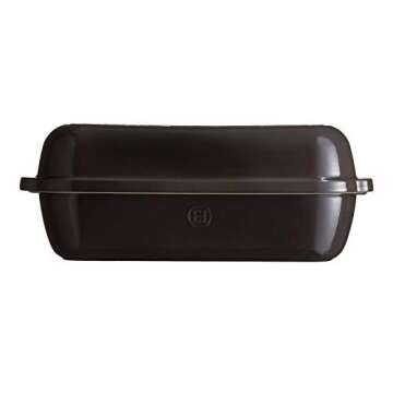 Emile Henry Italian Bread Loaf Baker | Charcoal