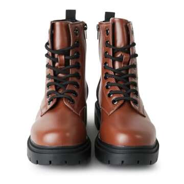 J. Adams Harley Combat Boot - Casual Ankle Boot for Outdoors