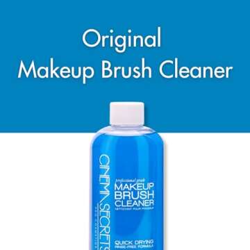 Cinema Secrets Professional Makeup Brush Cleaner Kit, 8 fl oz, Vanilla