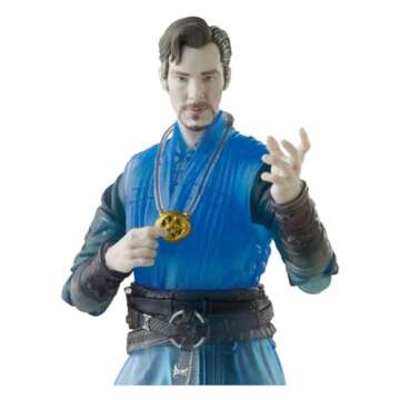 Marvel Legends Series Doctor Strange 6-inch Collectible Astral Form Doctor Strange Cinematic Universe Action Figure Toy, 2 Accessories and 2 Build-A-Figure Parts