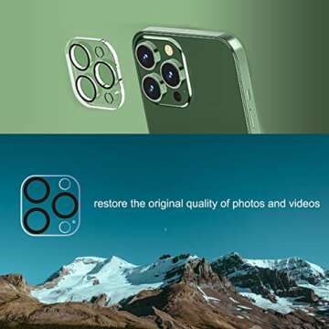 Ailun 3 Pack Camera Lens Protectors for iPhone