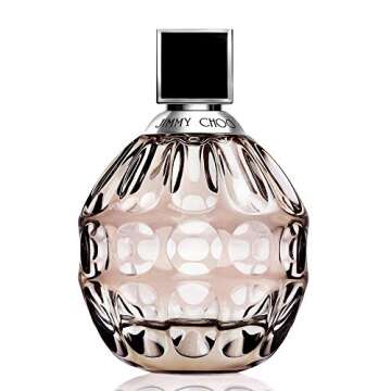 JIMMY CHOO Eau de Parfum - Long Lasting Fragrance with notes of Tea Rose, Tiger Orchid & Cedarwood - Floral & Fruity - 3.3 fl. oz.