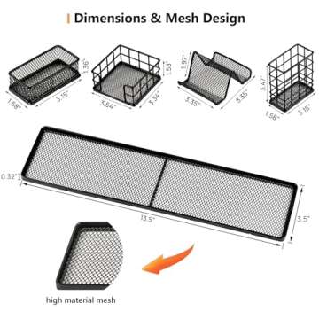 DIY Desk Organizer with Pen & Phone Holder - Office Supplies