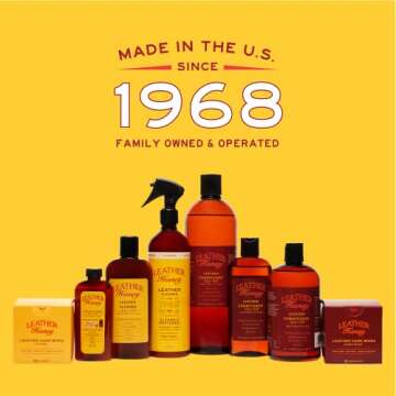 Leather Honey Leather Conditioner, Non-Toxic & Made in the Usa Since 1968. Protect & Restore Leather Couches & Furniture, Car Interiors, Boots, Jackets, Shoes, Bags & Accessories. Safe for Any Colors