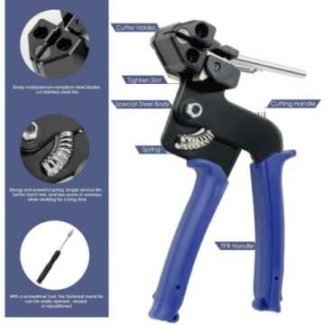 WCT322 Cable Tie Gun for Fastening & Cutting Ties