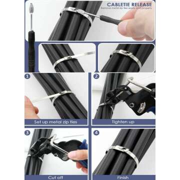 WCT322 Cable Tie Gun for Fastening & Cutting Ties