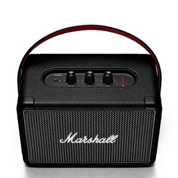 Marshall Kilburn II Portable Bluetooth Speaker - Black (1002634)