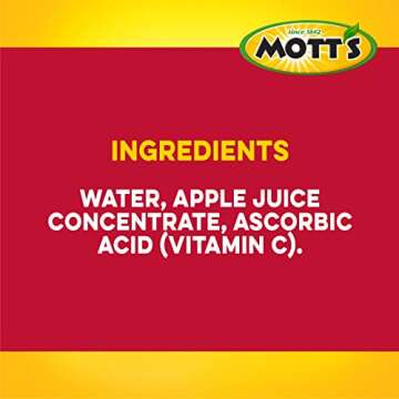 Mott's 100% Original Apple Juice 8oz, 6 Pack