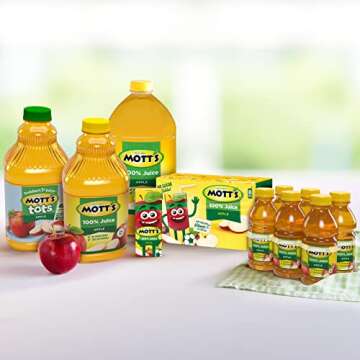 Mott's 100% Original Apple Juice 8oz, 6 Pack