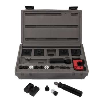 Cal-Van Tools 165 Master Inline Flaring Kit - Double and Single Flares, Brake Flaring Tools. Professional Tool Kit